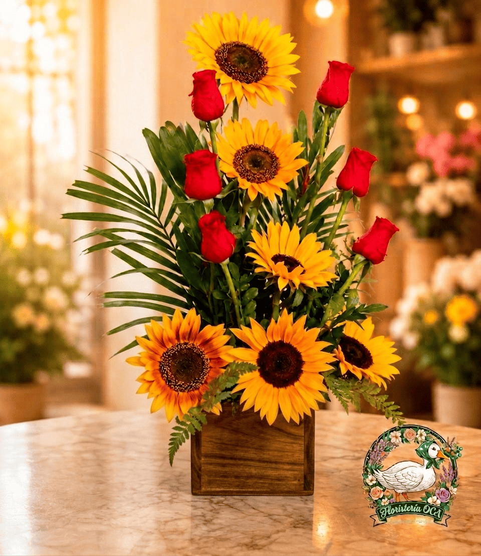 Arreglo de Girasoles