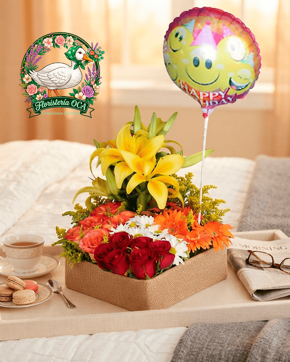 Arreglo Floral Meta Cumplida