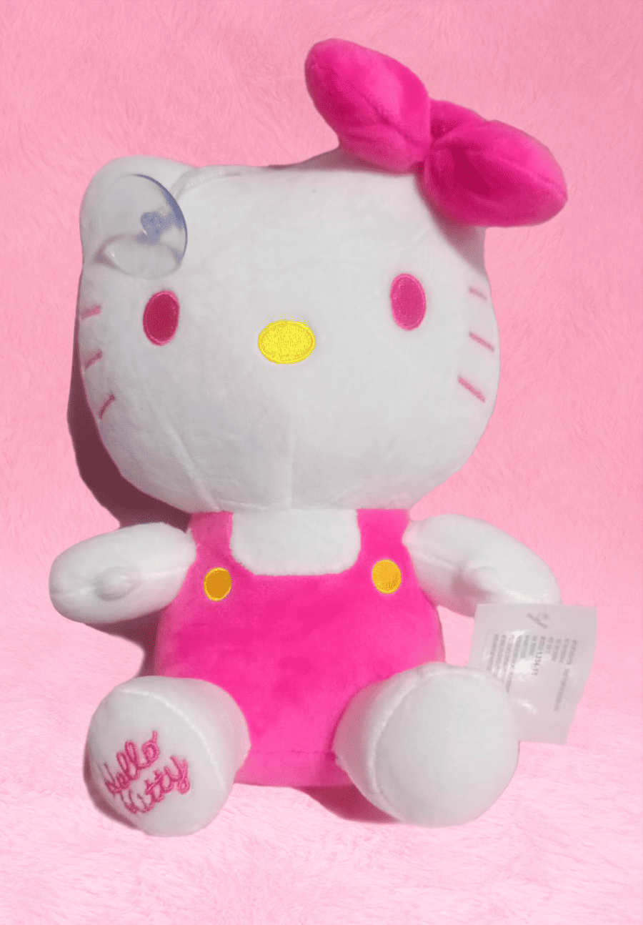 Peluche Gatita Kitty Rosa