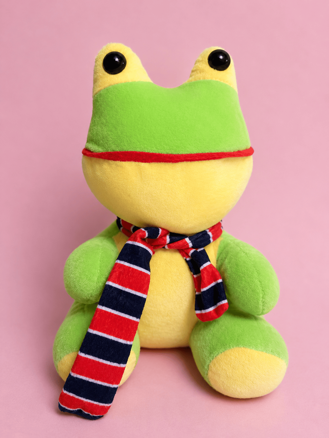 Peluche Rana con Bufanda