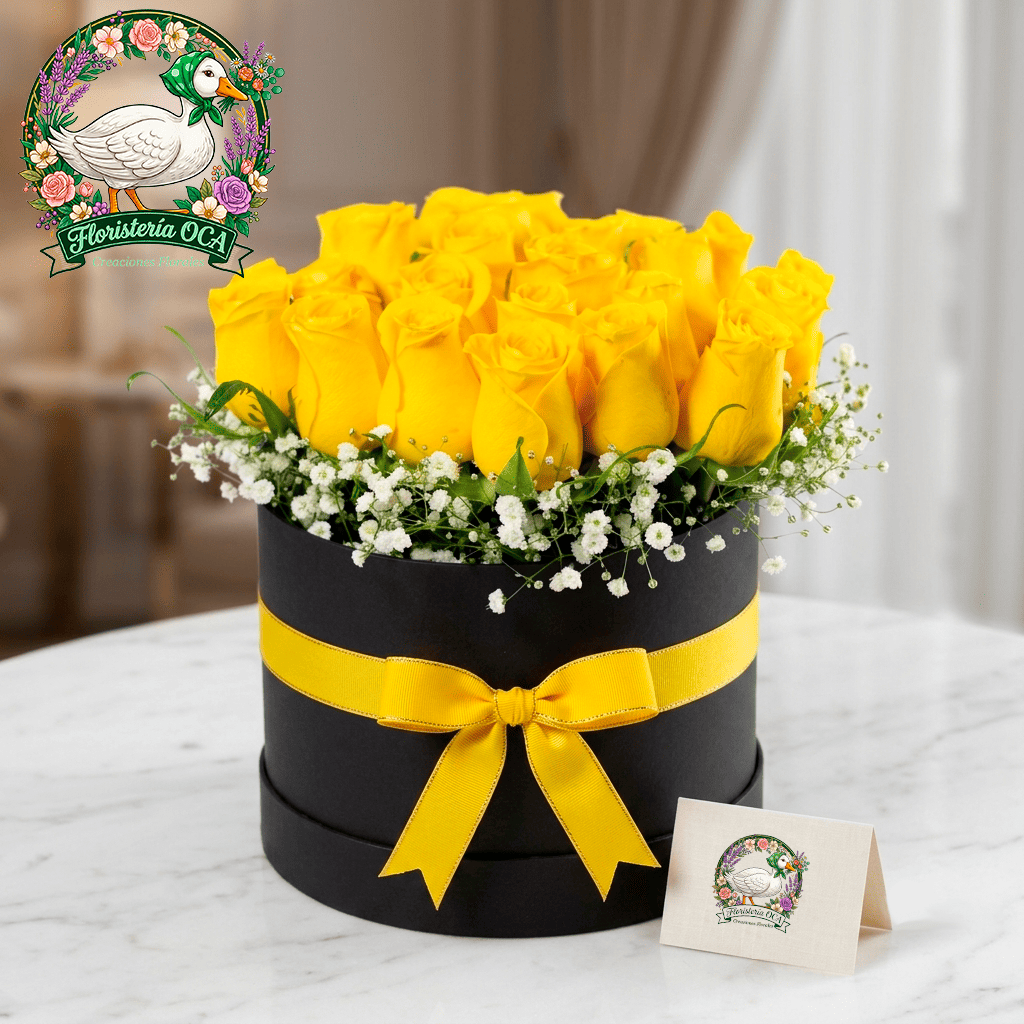Caja Rosas x18